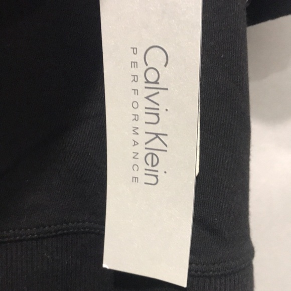 Calvin Klein Performance Women’s Black Cold Shoulder Sweatshirt Size Large - Picture 6 of 6
